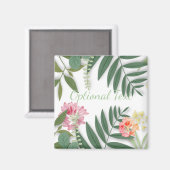 熱帯フローラ マグネット (正面/裏面)