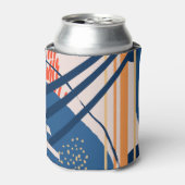 熱帯フローラ:モダンヘッダー 缶クーラー (缶正面)