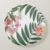 熱帯フローラ ラウンドクッション (裏面)