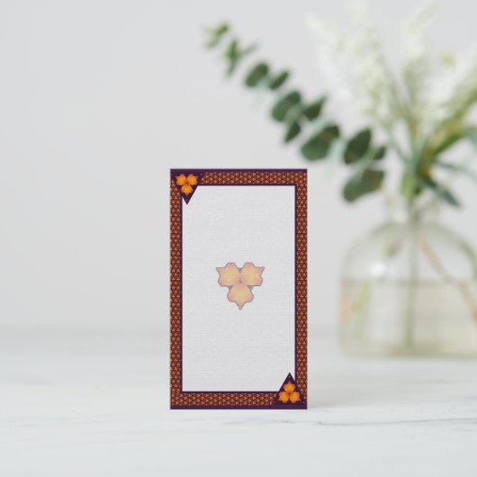 熱帯フローラ 名刺 (スタンド正面)