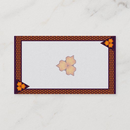 熱帯フローラ 名刺 (裏面)