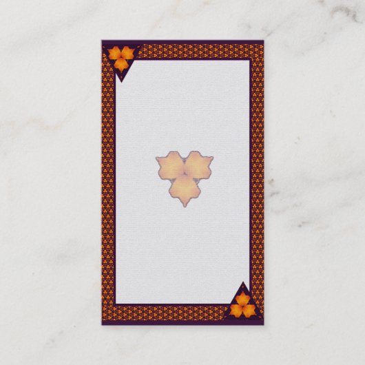 熱帯フローラ 名刺 (正面)