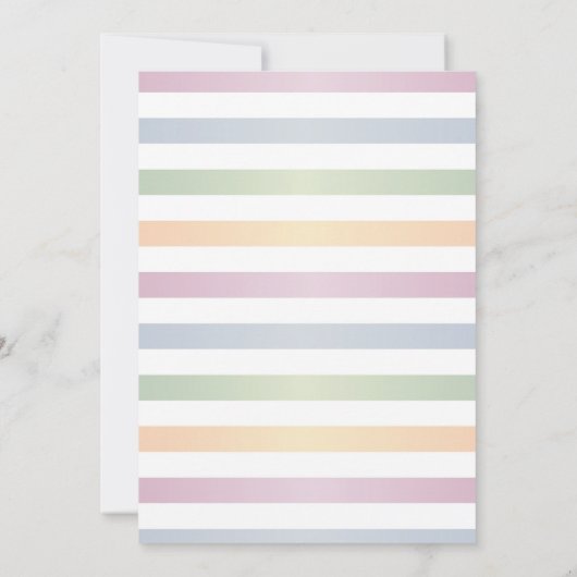 熱帯フローラ 招待状 (裏面)