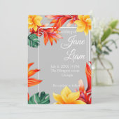 熱帯フローラ 招待状 (スタンド正面)