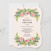 熱帯ブライダルシャワーの招待状 招待状 (正面)