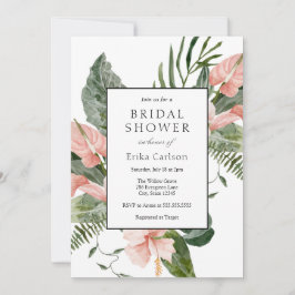 熱帯ブライダルシャワーの招待状 招待状