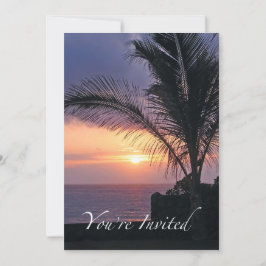 熱帯ブライダルシャワーの招待状 招待状