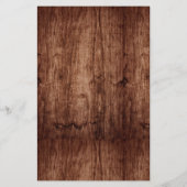 熱帯ブライダルシャワーよく知っているゲームカード (裏面)