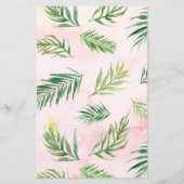 熱帯ブライダルシャワー財布ゲームカード (裏面)