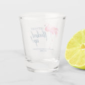 熱帯ブライダルパーティ贈り物 ショットグラス (裏面)