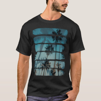 熱帯ブラシストローク Tシャツ