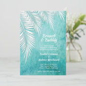 熱帯ブランチとバブリーのシャワー招待状 (スタンド正面)