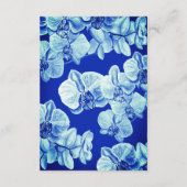 熱帯ブルーオーキ結婚ッドの願い井戸 エンクロージャーカード (裏面)