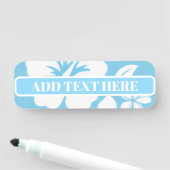 熱帯ブルービーチ花 名札 (インサイチュ)