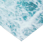 熱帯ブルー海波 ショートテーブルランナー (コーナー)