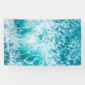 熱帯ブルー海波 横断幕 (横)