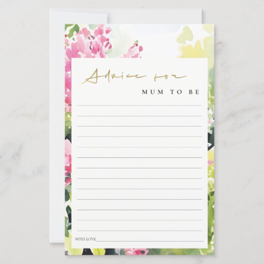 熱帯ブーゲンビリアアドバイスムーム・ベイビー・シャワー (正面)