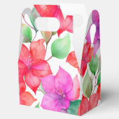 熱帯ブーゲンビリア模様 フェイバーボックス (オープン)