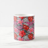 熱帯プリントコーヒーマグ コーヒーマグカップ (中央)