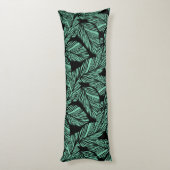 熱帯プリント抱き枕 ボディピロー (裏面 (縦))