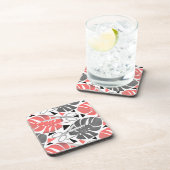 熱帯プリント葉モンテラはさみジャングルexo コースター (右側)