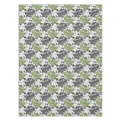 熱帯プリント葉モンテラはさみジャングルexo テーブルクロス (正面)