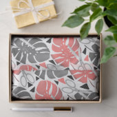 熱帯プリント葉モンテラはさみジャングルexo 薄葉紙 (ギフト)