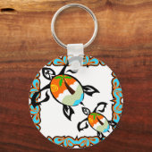 熱帯プリント キーホルダー (正面)