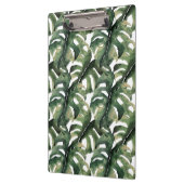 熱帯プリント（水色） クリップボード (左)