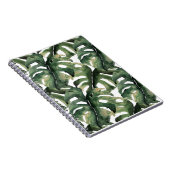 熱帯プリント（水色） ノートブック (右側)