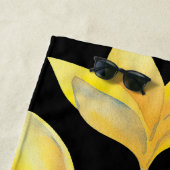 熱帯プルメリアビーチタオル ビーチタオル (インサイチュ)