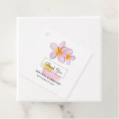 熱帯プルメリアフランギ結婚パニの贈り物 フェイバータグ (インサイチュ)