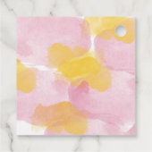 熱帯プルメリアフランギ結婚パニの贈り物 フェイバータグ (裏面)