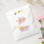 熱帯プルメリアフランギ結婚パニ フェイバーバッグ (封をした状態)