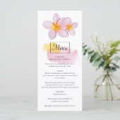 熱帯プルメリアフランギ結婚パニ メニュー (スタンド正面)