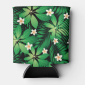 熱帯プルメリア緑豊かな森 缶クーラー (正面)