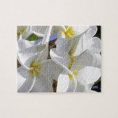 熱帯プルメリア花 ジグソーパズル (横)