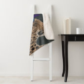 熱帯ヘッドピースを持つヒョウ シェルパブランケット (インサイチュ)