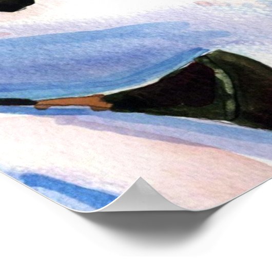 熱帯ヘロン ポスター (角)