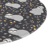 熱帯ベビーの怠惰パターン カッティングボード (角)