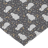 熱帯ベビーの怠惰パターン ショートテーブルランナー (コーナー)