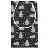 熱帯ベビーの怠惰パターン スモールペーパーバッグ (裏面)