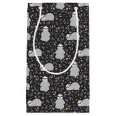 熱帯ベビーの怠惰パターン スモールペーパーバッグ (正面)