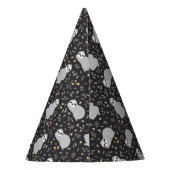 熱帯ベビーの怠惰パターン パーティーハット (裏面)