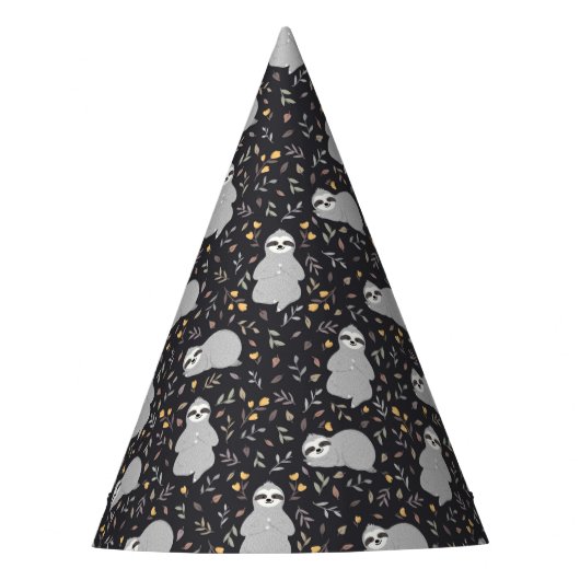 熱帯ベビーの怠惰パターン パーティーハット (正面)