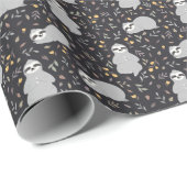 熱帯ベビーの怠惰パターン ラッピングペーパー (ロールコーナー)