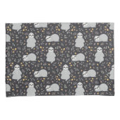 熱帯ベビーの怠惰パターン 枕カバー (正面右)