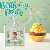 熱帯ベビーアニマルズキーチェーン子供の誕生日の恩恵 キーホルダー
