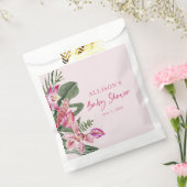 熱帯ベビーシャワー フェイバーバッグ (封をした状態)