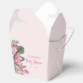 熱帯ベビーシャワー フェイバーボックス (オープン)